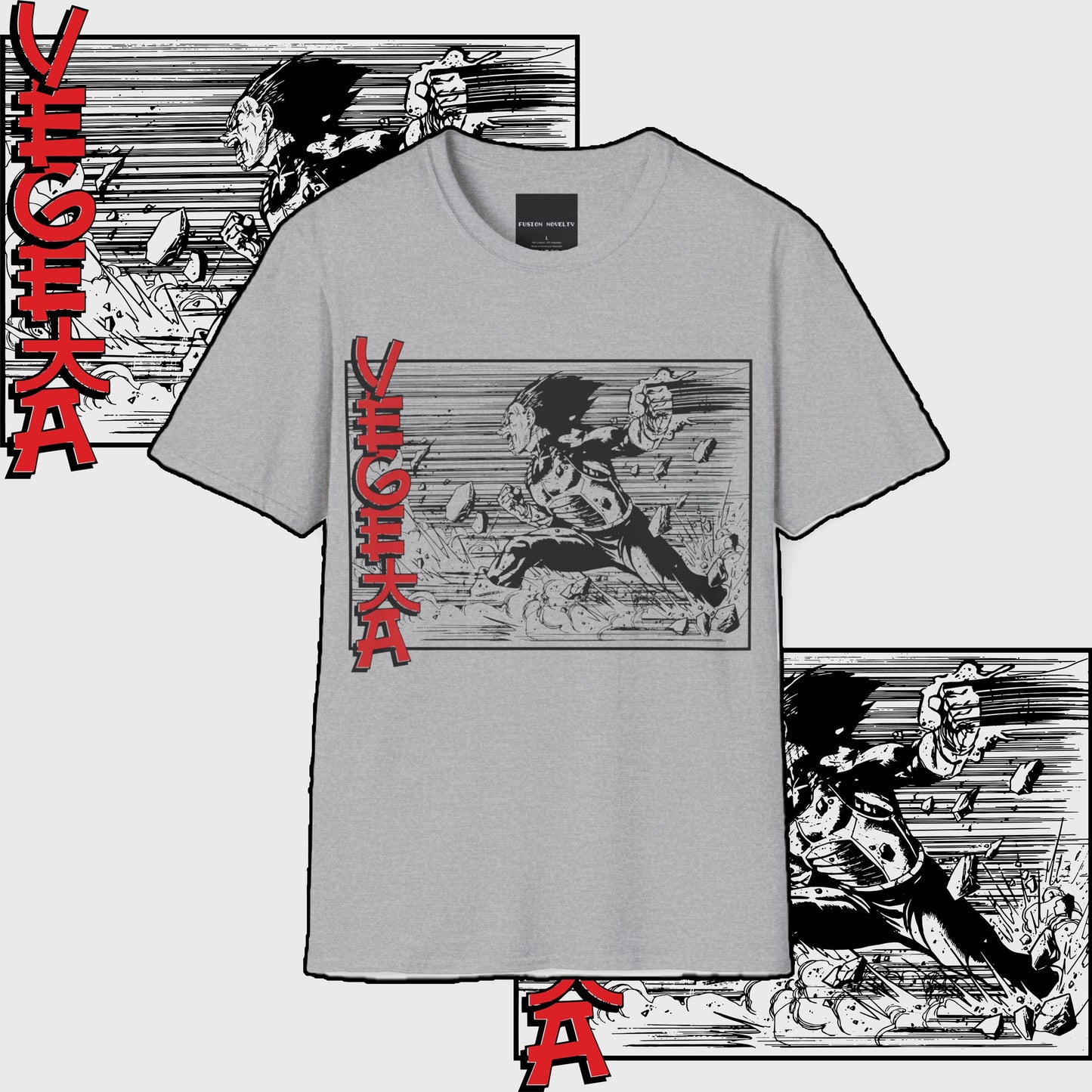 Vegeta Battle Unisex Tee