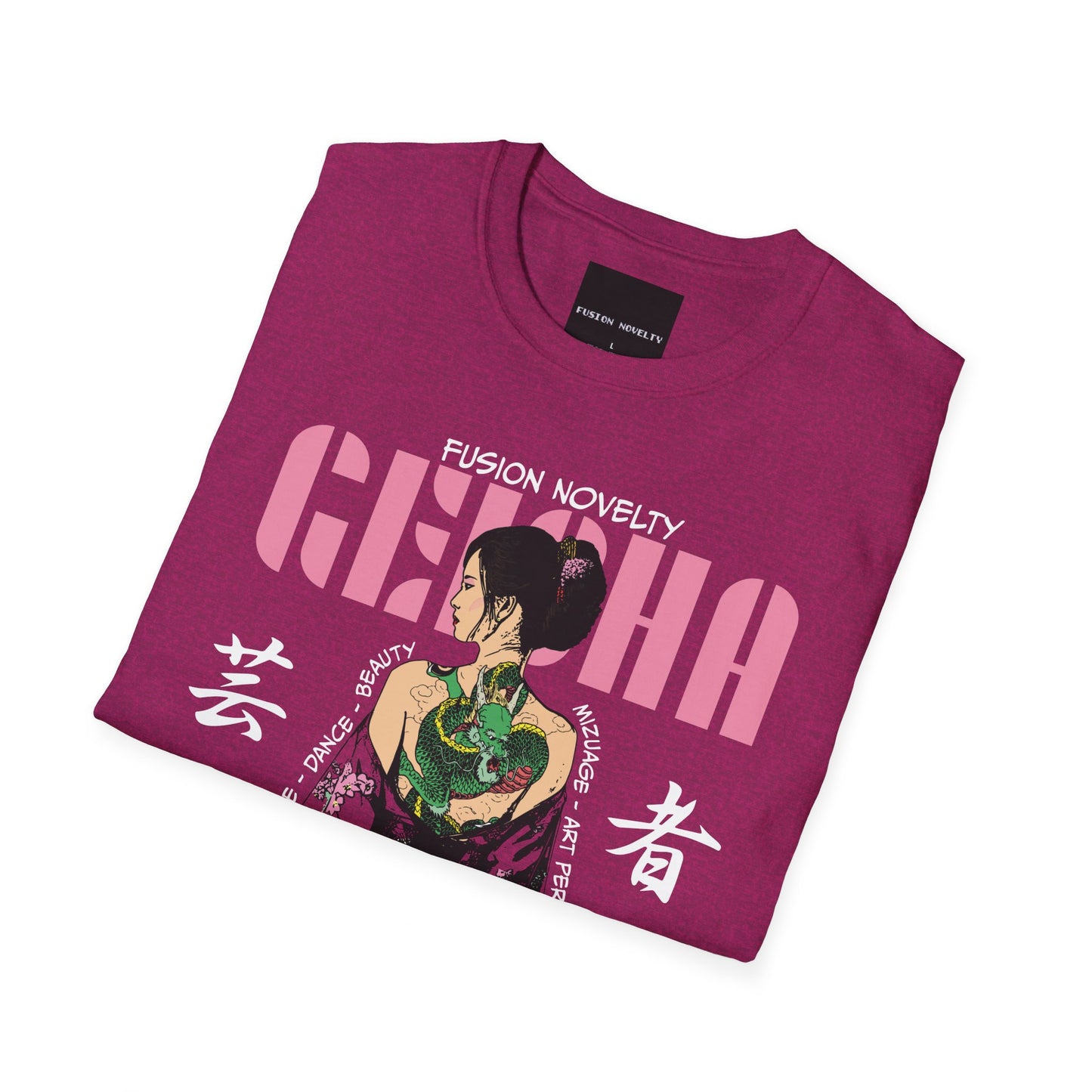 Geisha Dragon Unisex Tee