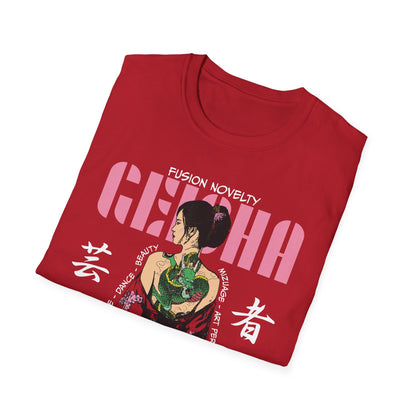 Geisha Dragon Unisex Tee